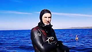 Плохая видимость под водой и треска на креветку у Янтарного