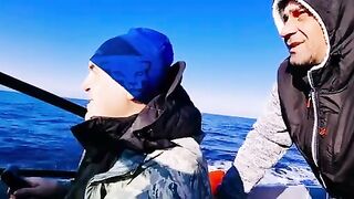 Плохая видимость под водой и треска на креветку у Янтарного