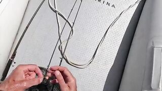 Шторм на Охау, форель у берега и тихий выход на лодке