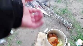 Ночной фидер и ужин на Краснофлотском острове