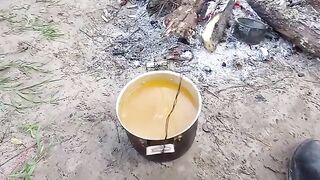 Ночной фидер и ужин на Краснофлотском острове