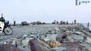 Спиннинг на камнях у Туихоа: выходим за морским хищником