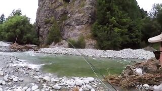 За кумжей с нахлыстом по рекам Маккензи в Новой Зеландии