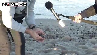 Ловля кальмара у Ольбии: как прошла встреча на пляже Салине