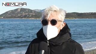Ловля кальмара у Ольбии: как прошла встреча на пляже Салине