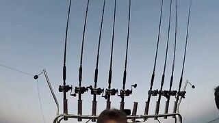 Вечерний выход на судака в Петрозаводской губе