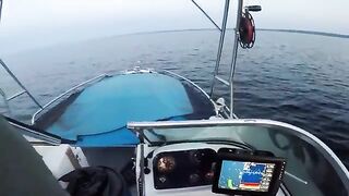 Вечерний выход на судака в Петрозаводской губе