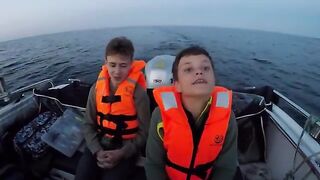 Вечерний выход на судака в Петрозаводской губе