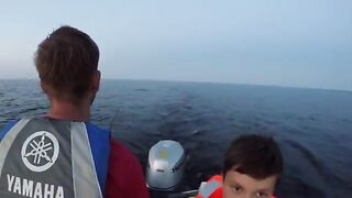 Вечерний выход на судака в Петрозаводской губе