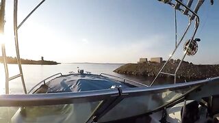 Вечерний выход на судака в Петрозаводской губе