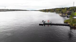 От Онеги до Свири: окуневые точки у базы «Форпост Онега»