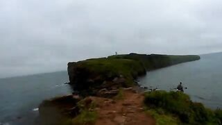 Русский остров: рокфишинг с берега, морской окунь и досадный сход