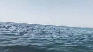 Август у острова Русский: камбала и минтай с надувной лодки