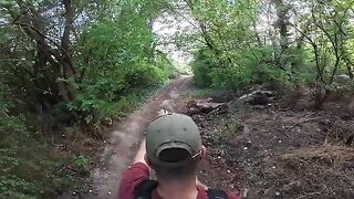 Большой голавль на вращалку в летний вечер у Муреша