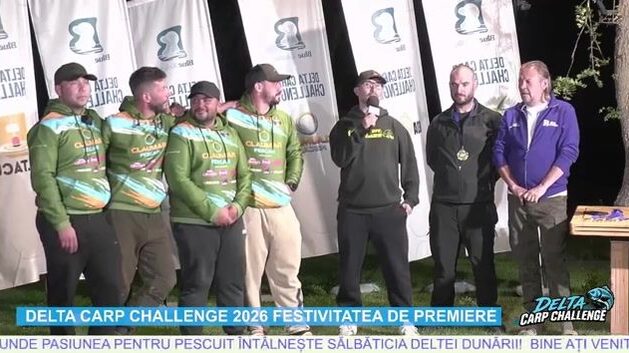 Delta Carp Challenge 2026 в Румынии: карповые команды, сложные условия и награждение победителей