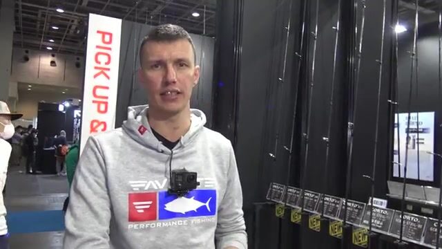 Рыболовная выставка в Осаке 2020: тонущий шнур Sunline, приманки и удилища для кальмара
