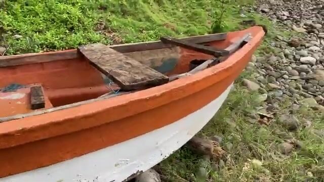 Рыбацкая лодка у деревни Гудхоуп на Доминике: как устроена небольшая лодка для промысла