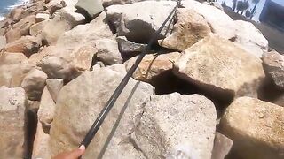 Выходной у моря в Хочаме: мелкую рыбу отпускаем, крупную берем к обеду
