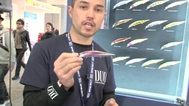 Воблер DUO Realis Jerkbait 120 на выставке в Осаке: проводка для морского окуня и ловля басса