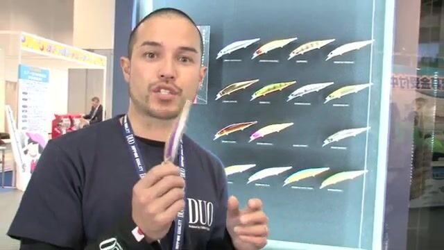 Воблер DUO Realis Jerkbait 120 на выставке в Осаке: проводка для морского окуня и ловля басса
