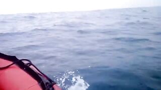 Первый выход на лодке ПВХ к острову Русский: рыбалка во Владивостоке