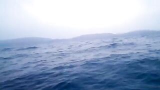 Первый выход на лодке ПВХ к острову Русский: рыбалка во Владивостоке