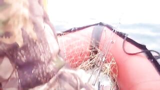Первый выход на лодке ПВХ к острову Русский: рыбалка во Владивостоке