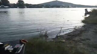 Махмудия, Румыния: рыбалка на Дунае, смена места и вечер у воды