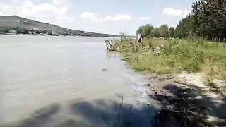 Махмудия, Румыния: рыбалка на Дунае, смена места и вечер у воды