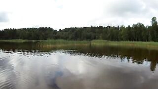 Без поклевок в Пингубе, зато с купанием в Онеге