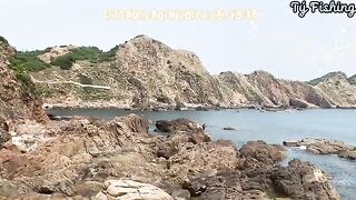 На скалах Нёнли у Куинёна: морская рыбалка и обрывы поводка