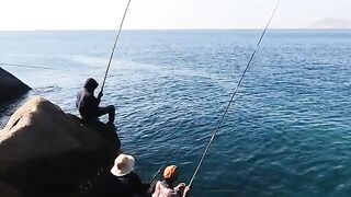На знакомый мыс Нёнли спустя год: рыбалка с друзьями и обед на берегу