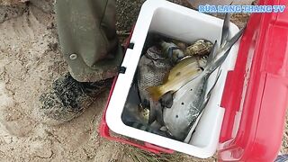 Первая морская рыбалка у Хочама и обед из улова