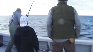 Два выхода синего тунца за двадцать минут у Норт-Лейк