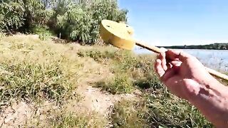 Короткая рыбалка в старом порту Галаца на Дунае