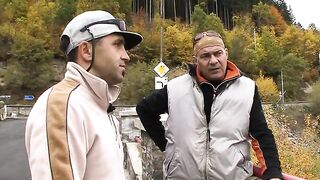 Осенняя форелевая река Тырнава-Маре у Зетя