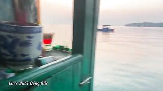 Ночная ловля кальмара у островов Кото