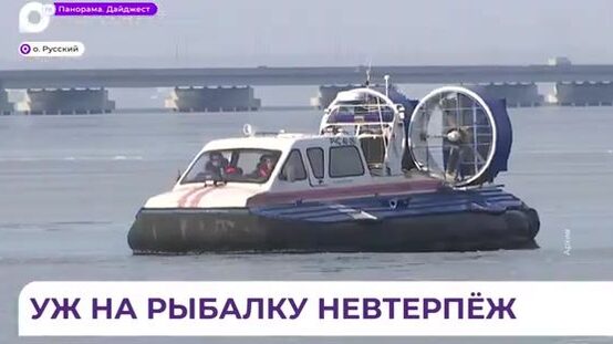 Рыбаки на первом льду бухты Новик у острова Русский: старый репортаж о зимней рыбалке