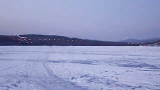 Бухта Житкова, Русский остров: навага на махалки и тяжелая дорога домой