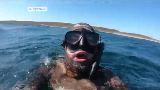 Подводная охота на острове Русский: соревнования на терпуга и морского окуня в бухте Хлестова