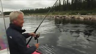 Щука на блесну и морская рыбалка у Сет-Иля в Квебеке
