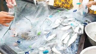 Хочам во Вьетнаме: разбираем рыбу из сети вместе с местными