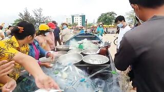 Хочам во Вьетнаме: разбираем рыбу из сети вместе с местными