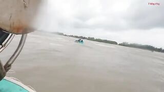 В море на круглой лодке у Лонгхая: ночная сеть и утренний улов