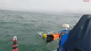 В море на круглой лодке у Лонгхая: ночная сеть и утренний улов