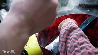 Утро в рыбацкой деревне Лонгхай: ждем лодки и помогаем с сетью