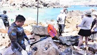 Остров Хонсео у Куинёна: рыбалка, купание и обед на берегу