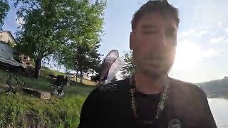 Последняя ночь карпового турнира в Румынии