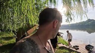 Последняя ночь карпового турнира в Румынии