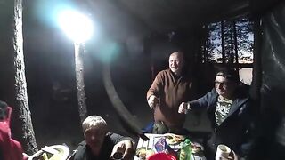 День рождения на Онеге: судак, коптильня и походная баня